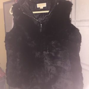 Michael Kors jacket and blouse.